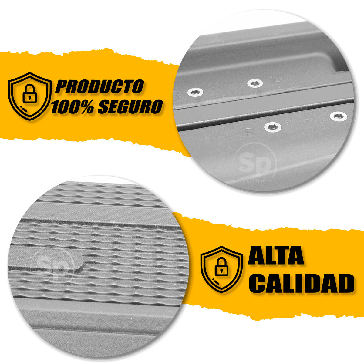 ESTRIBOS PARA FORD BRONCO 4 PUERTAS 2020 - 2024