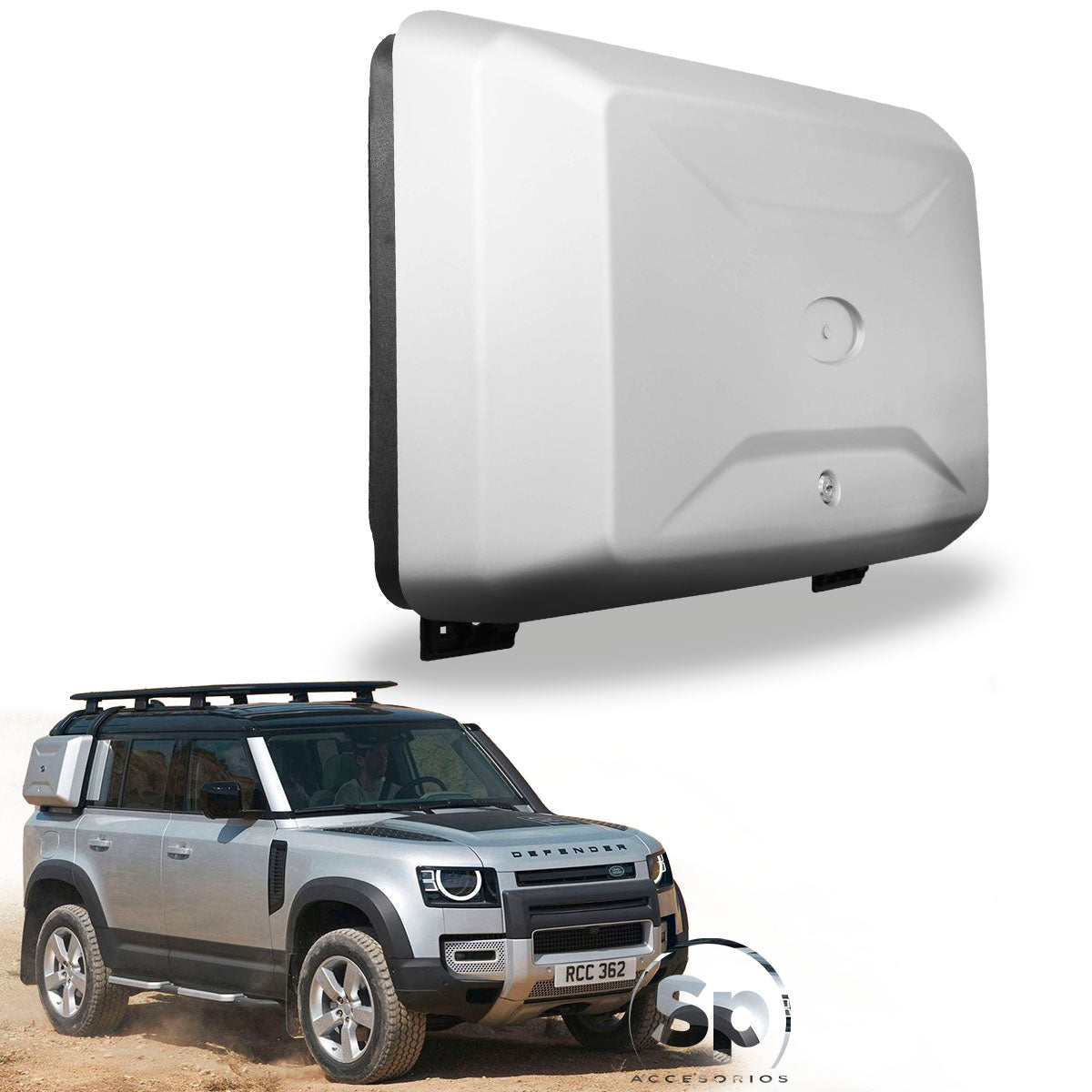 CAJA DE ALMACENAMIENTO LATERAL PARA LAND ROVER DEFENDER