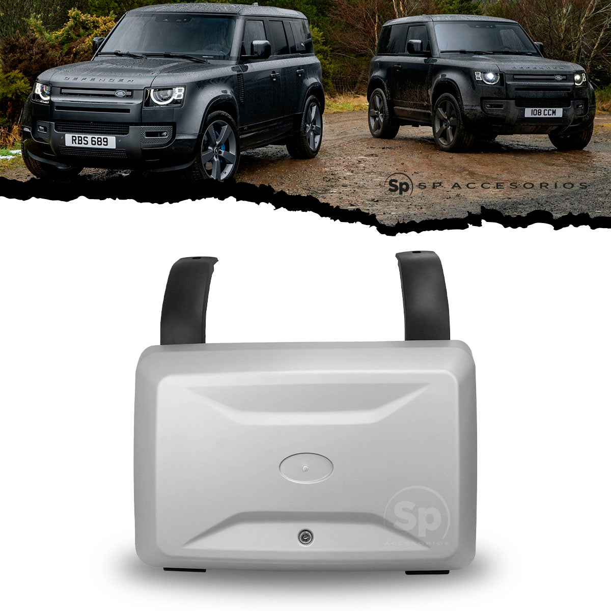 CAJA DE ALMACENAMIENTO LATERAL PARA LAND ROVER DEFENDER