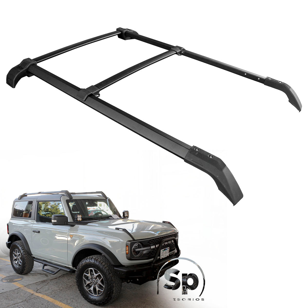 BARRAS PORTA EQUIPAJE TIPO OEM PARA FORD BRONCO 2021 - 2022