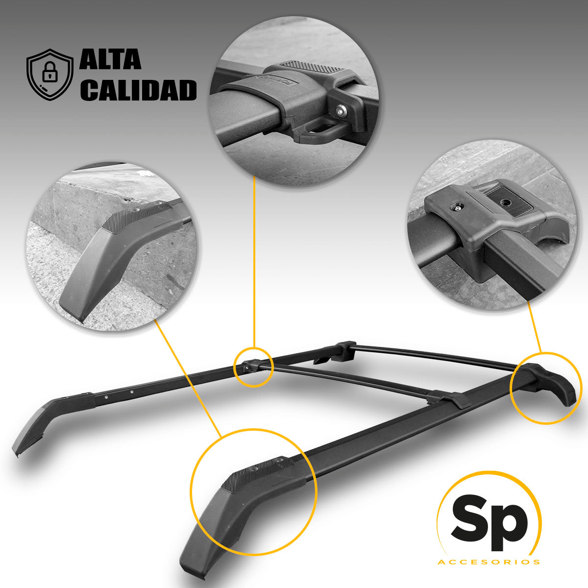 BARRAS PORTA EQUIPAJE TIPO OEM PARA FORD BRONCO 2021 - 2022