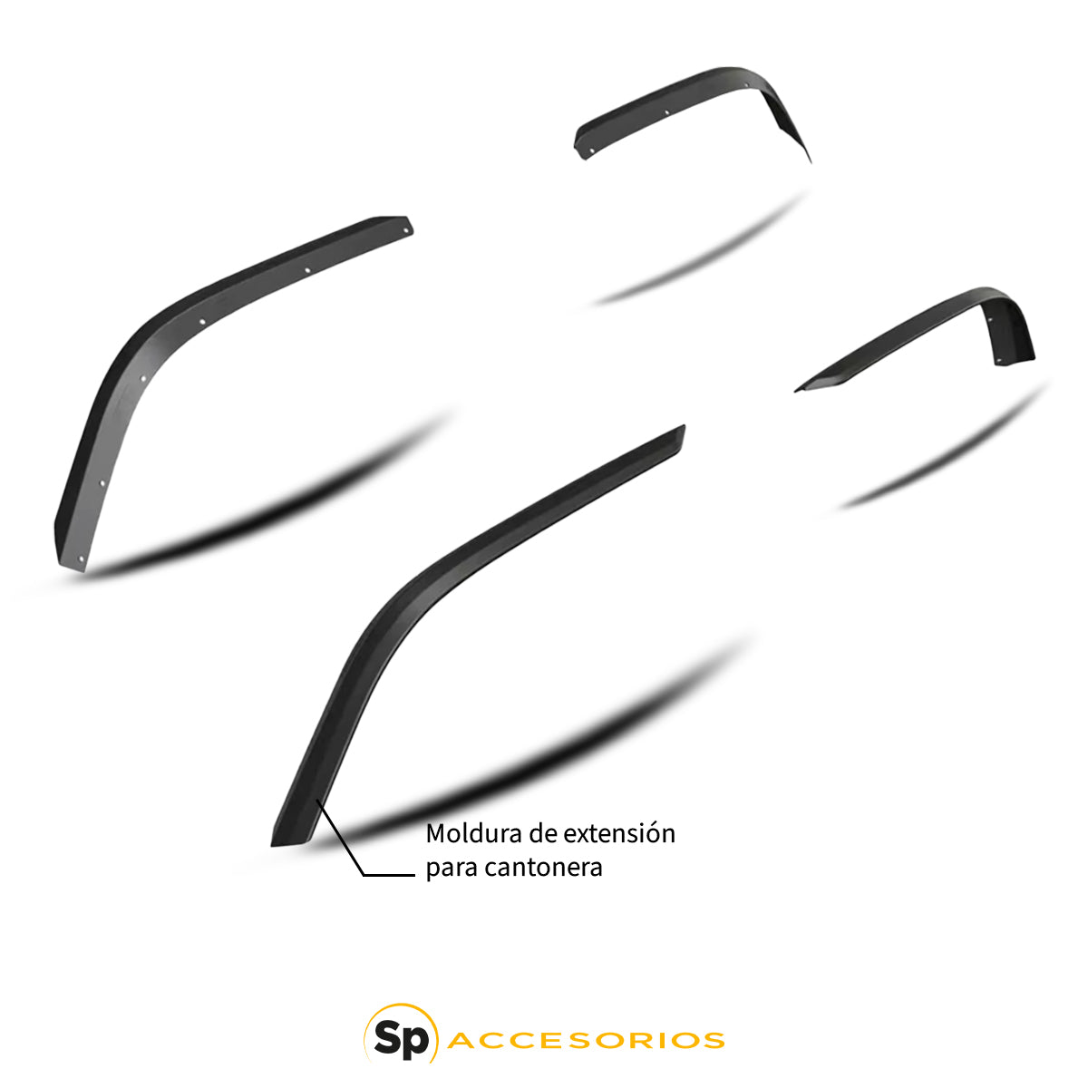 EXTENSIÓN CANTONERAS LODERAS PARA JEEP WRANGLER JL 2018 - 2024