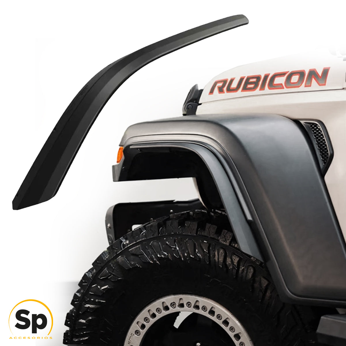 EXTENSIÓN CANTONERAS LODERAS PARA JEEP WRANGLER JL 2018 - 2024