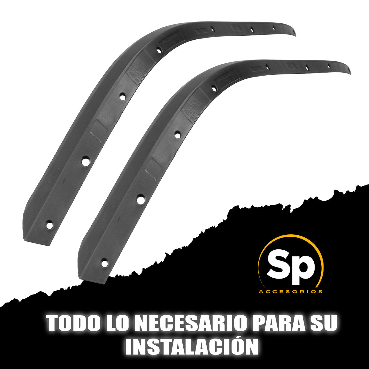 EXTENSIÓN CANTONERAS LODERAS PARA JEEP WRANGLER JL 2018 - 2024