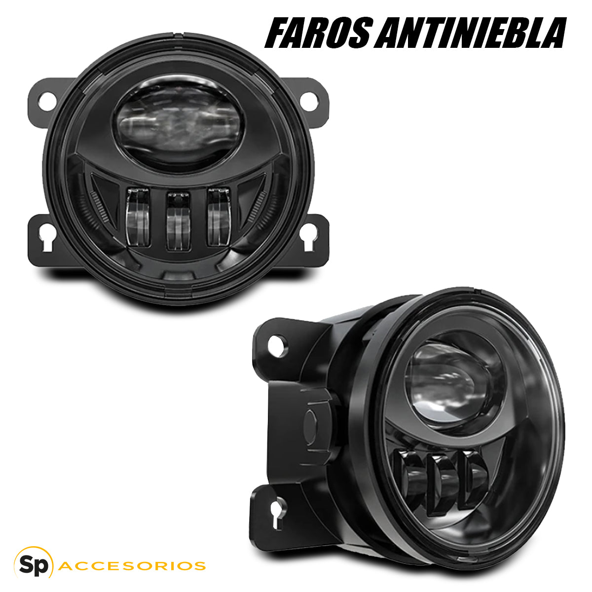 FAROS NIEBLA PARA SUZUKI JIMNY 2019 A 2024 LUZ LED