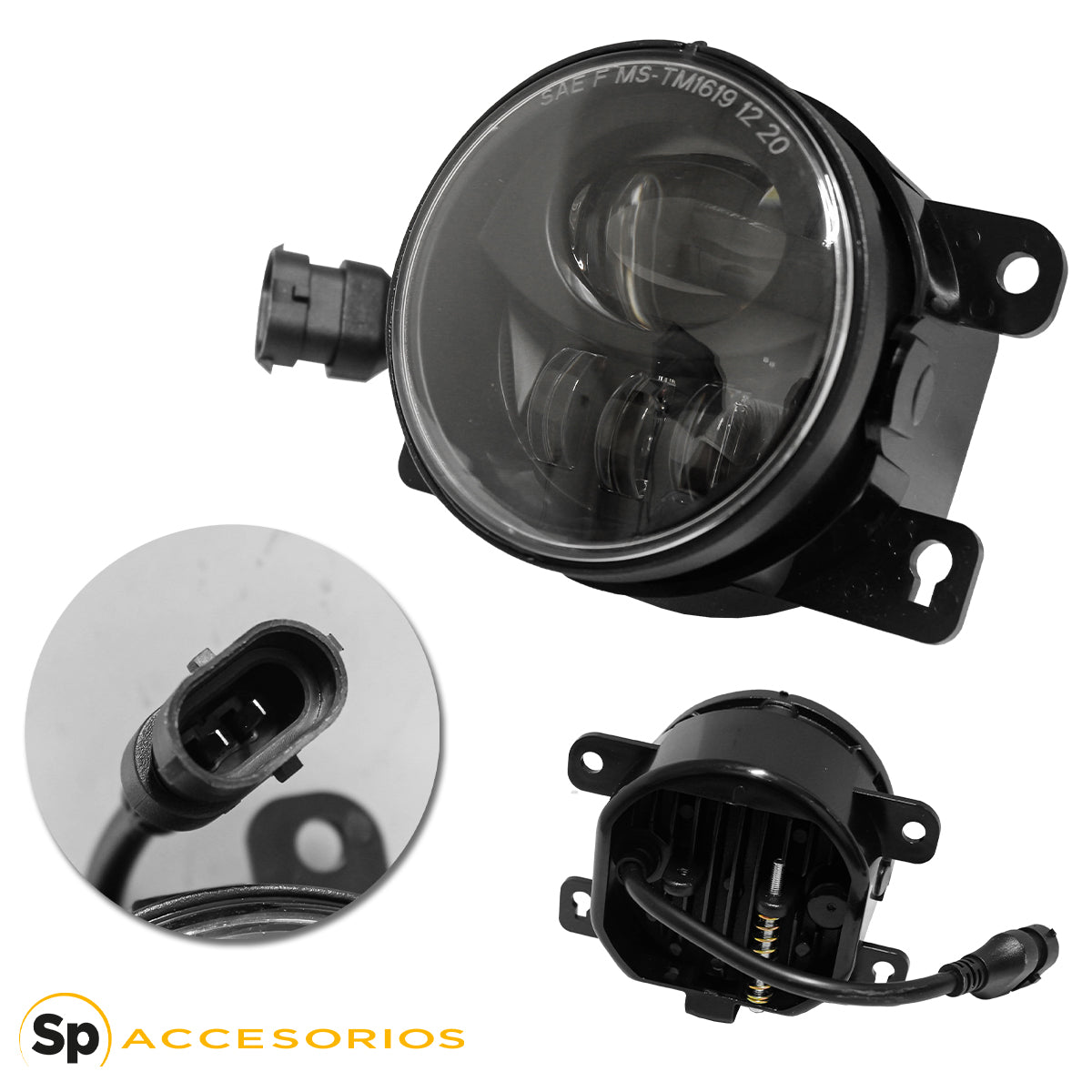 FAROS NIEBLA PARA SUZUKI JIMNY 2019 A 2024 LUZ LED
