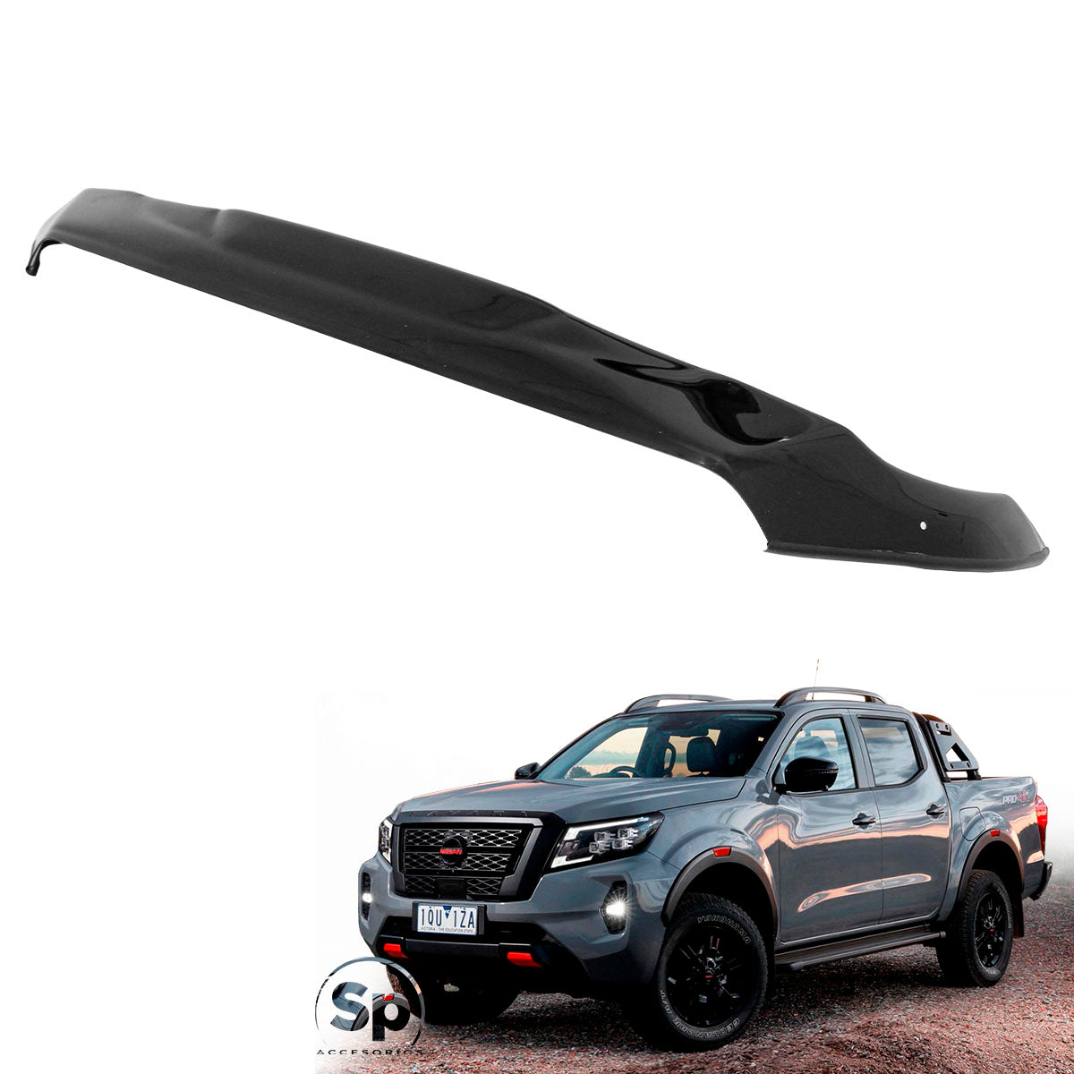 DEFLECTOR BOTA AGUAS DELANTERO PARA NISSAN NP300 FRONTIER 2021+