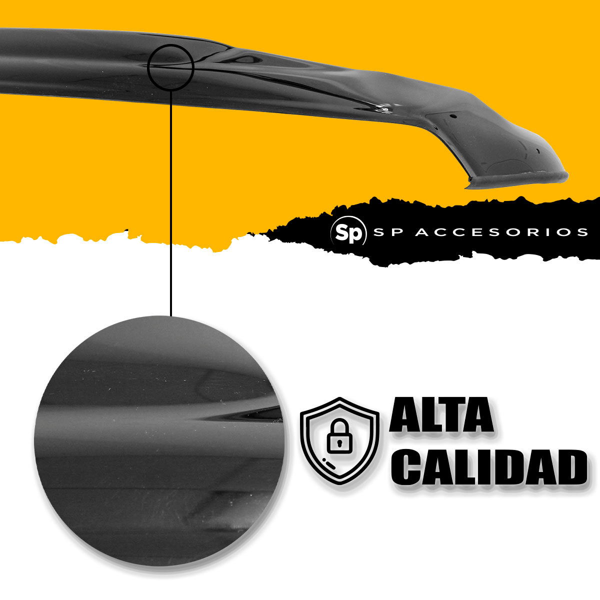 DEFLECTOR BOTA AGUAS DELANTERO PARA NISSAN NP300 FRONTIER 2021+