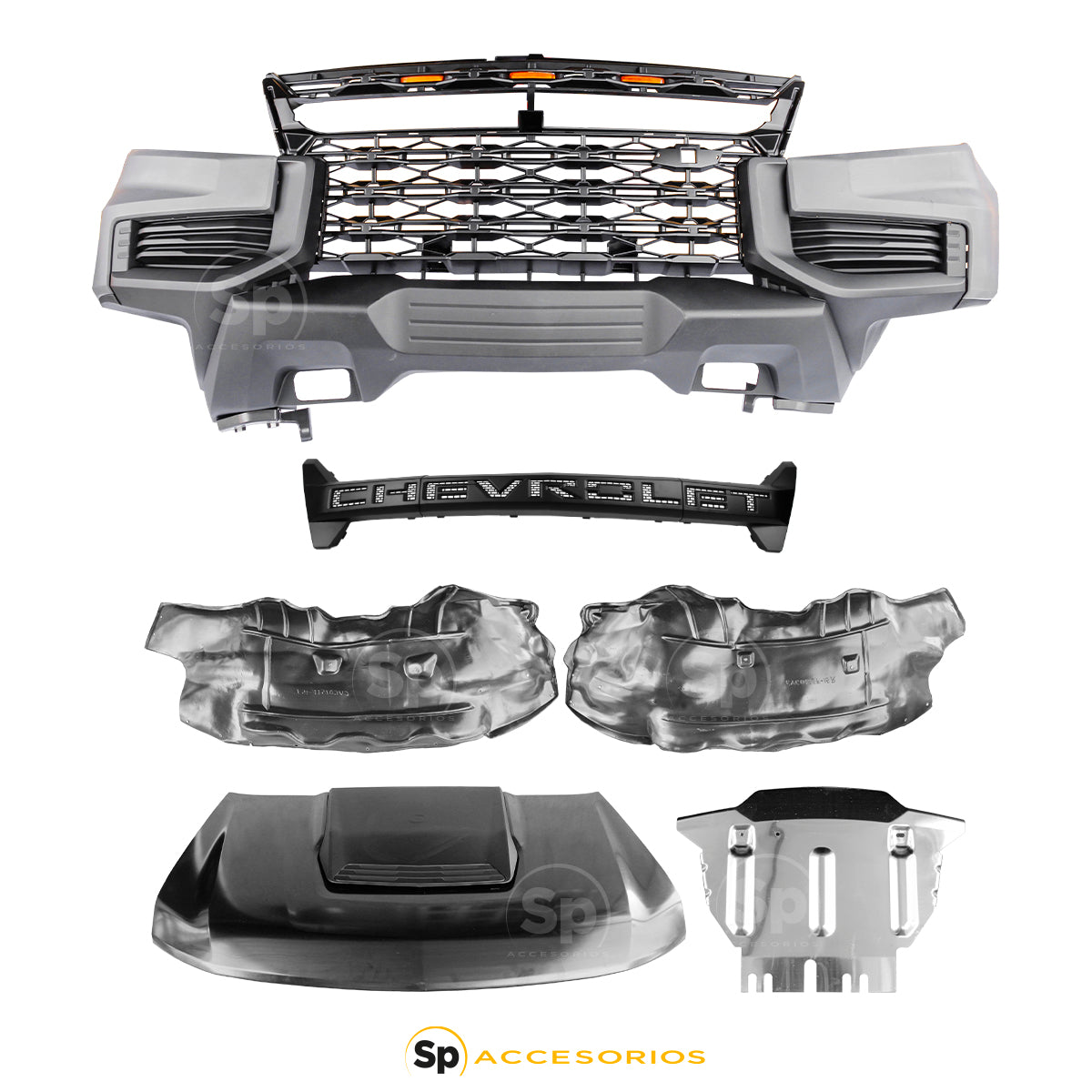 BODY KIT CONVERSIÓN PARA CHEVROLET COLORADO 2016 - 2020 A NUEVA LINEA 2023