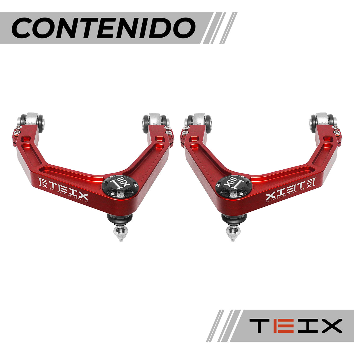 PAR DE HORQUILLAS TEIX ROJOS/ F150 RAPTOR 2015-2023