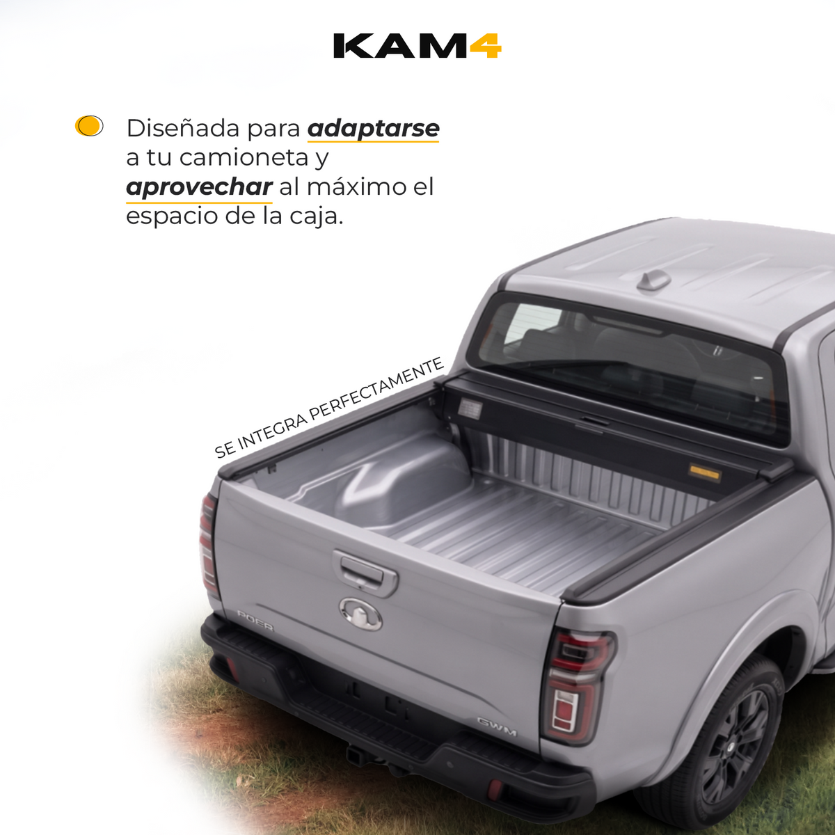 TAPA ELECTRICA KAM4/ GWM POER 2024
