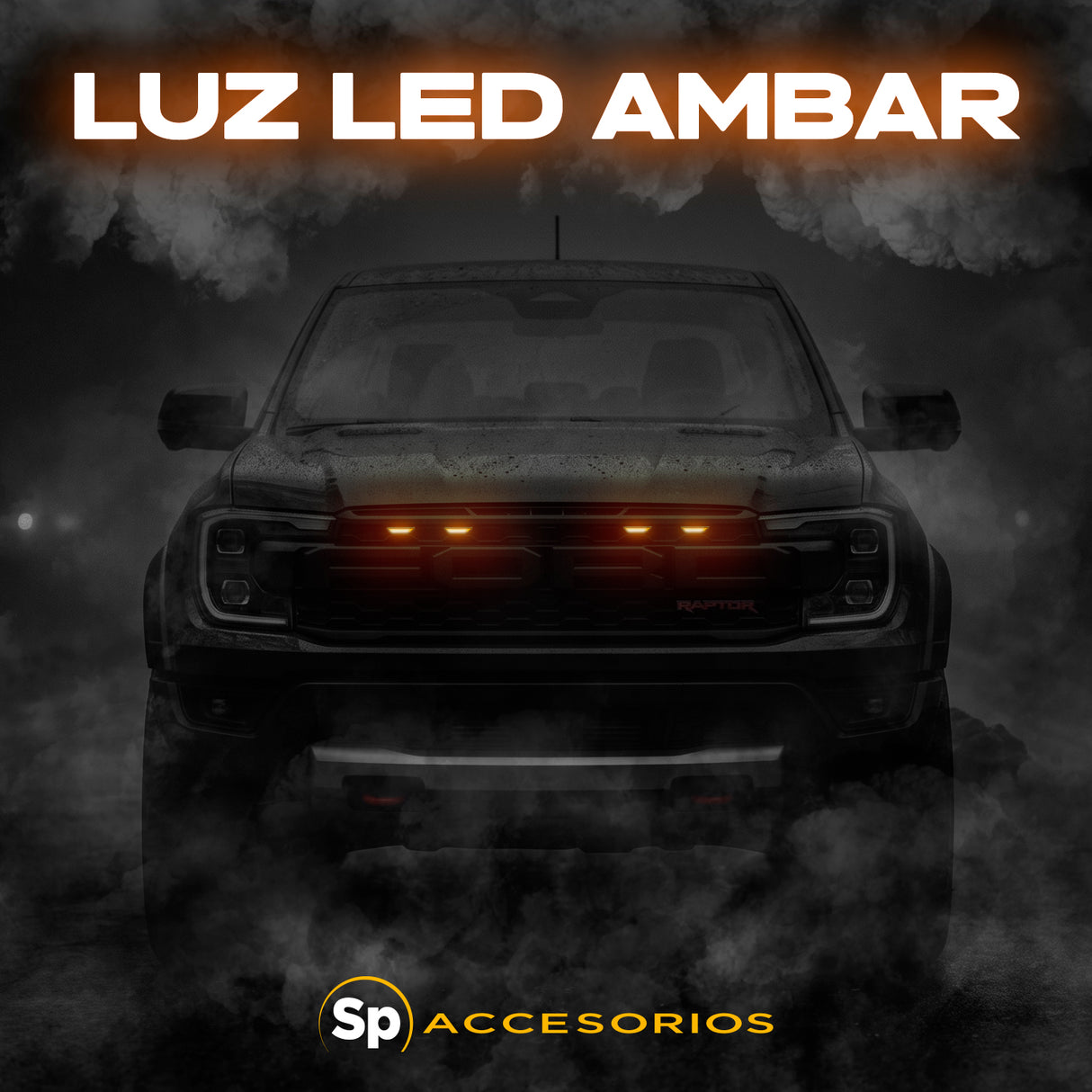 LED PARA PARRILLA FORD RANGER RAPTOR 2023+ PLUG AND PLAY