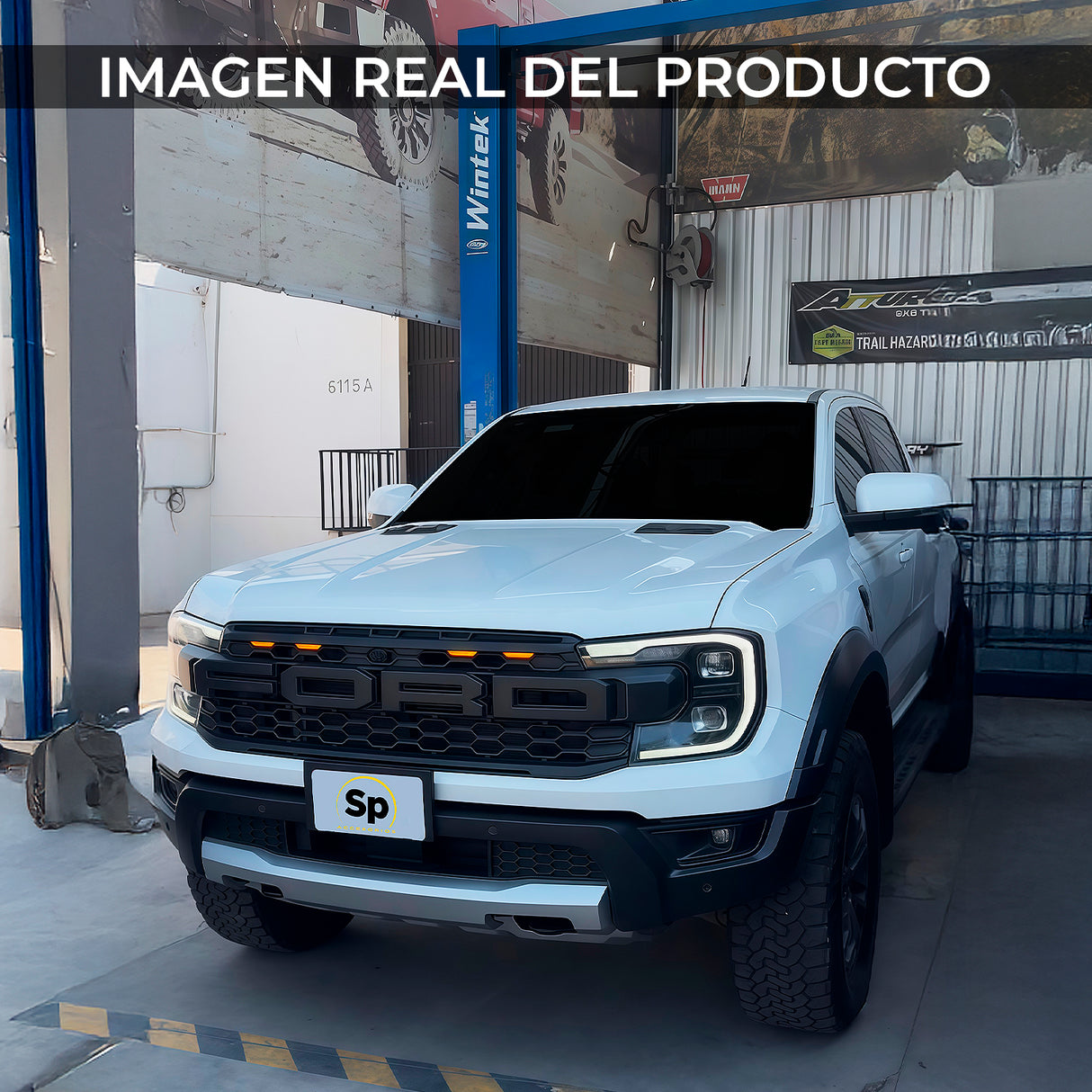 LED PARA PARRILLA FORD RANGER RAPTOR 2023+ PLUG AND PLAY