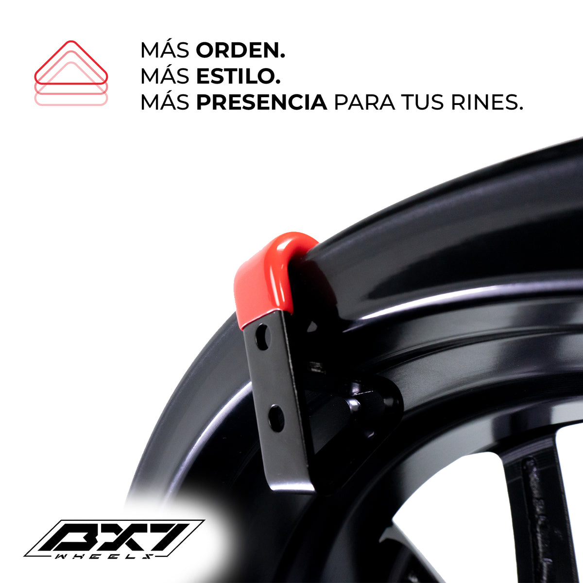 1 Gancho Para Rines Exhibidor En Pared Soporte