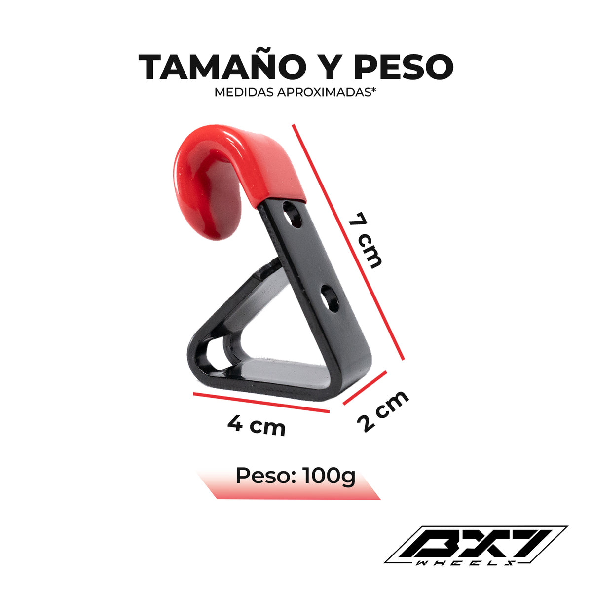 1 Gancho Para Rines Exhibidor En Pared Soporte