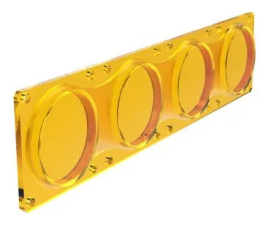 Lente Amarillo De Alto Rendimiento Para Barras Led Flex Era®