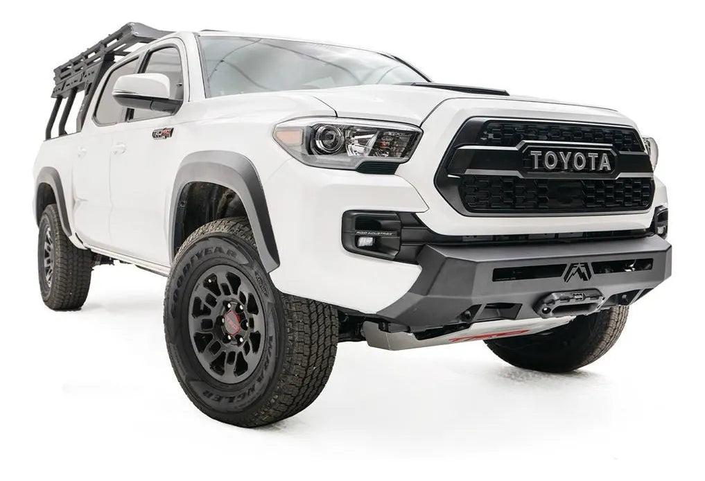 Winch Bumper Fab Fours Sin Arco Tacoma 2016/2023