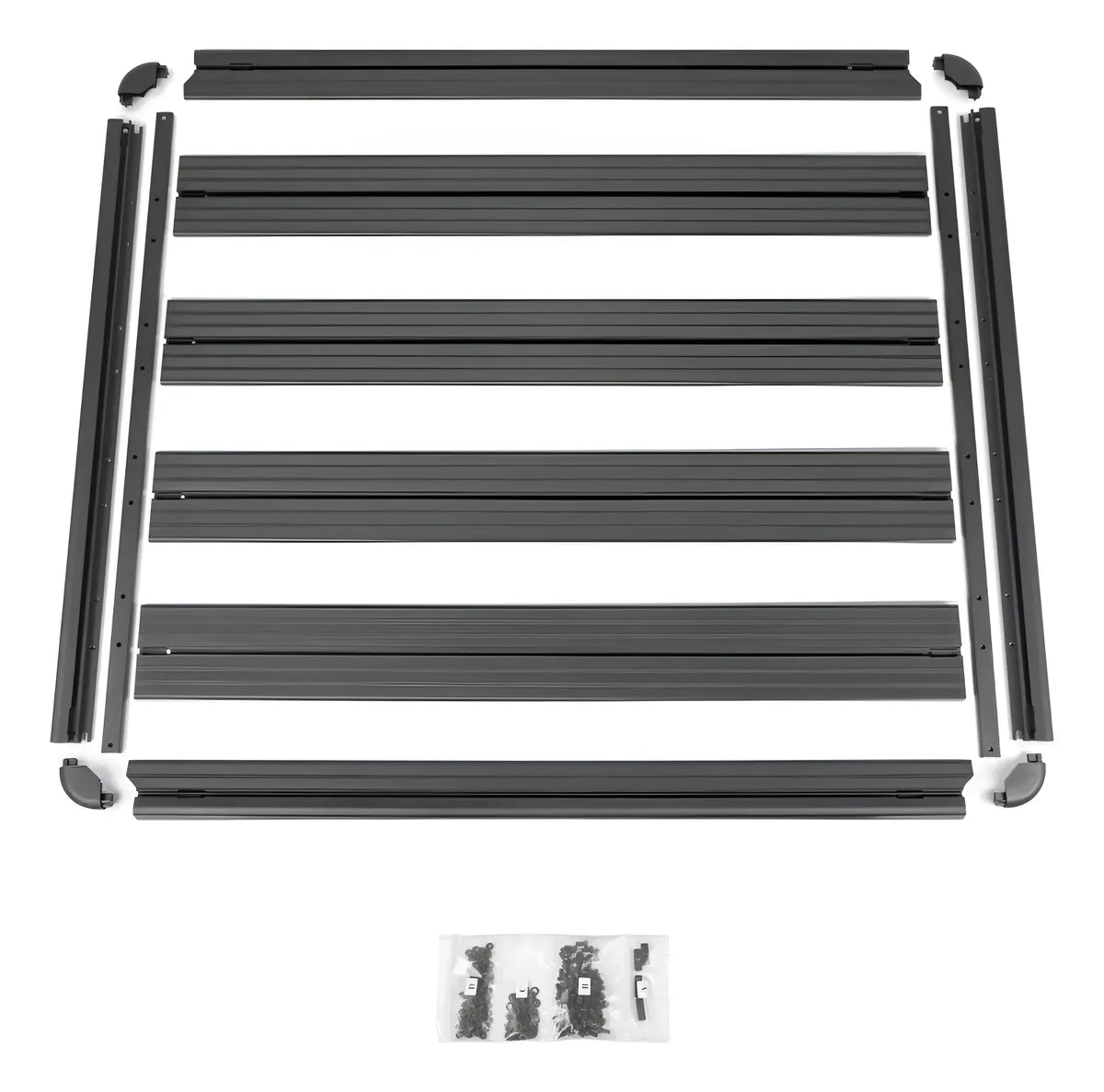 Rack Portaequipaje Aluminio Rival Mitsubishi L200 2016-2023 sin deflector