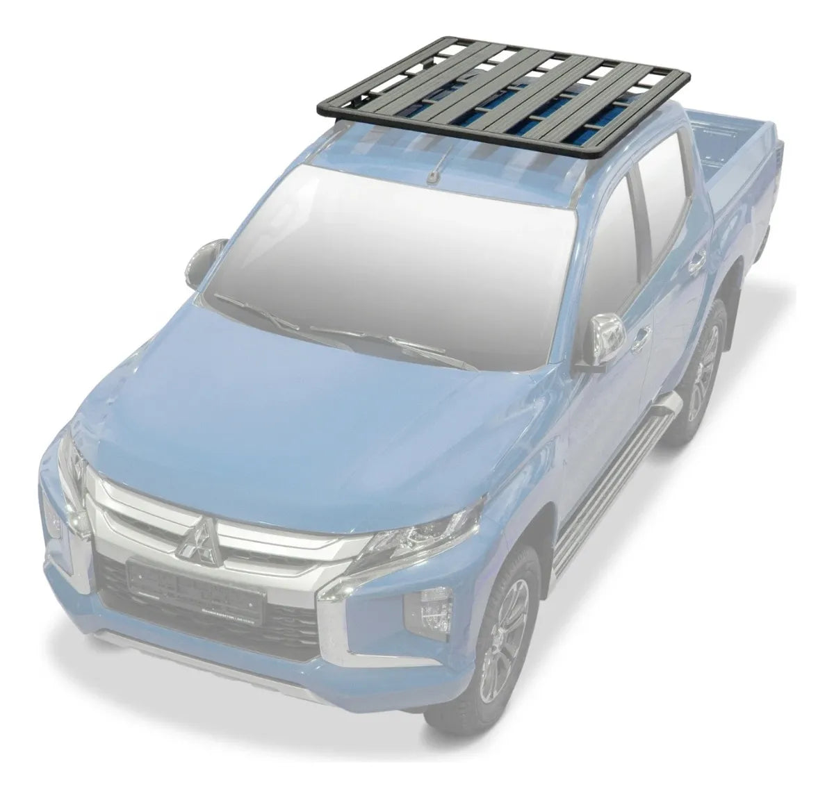 Rack Portaequipaje Aluminio Rival Mitsubishi L200 2016-2023 sin deflector