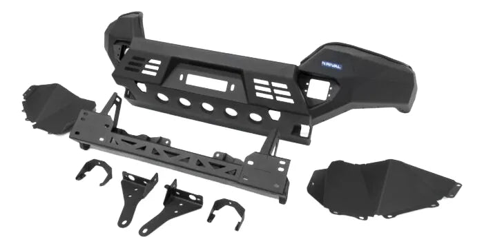 Defensa Delantera Rival Toyota Hilux Rocco 2018-2021 Con Led