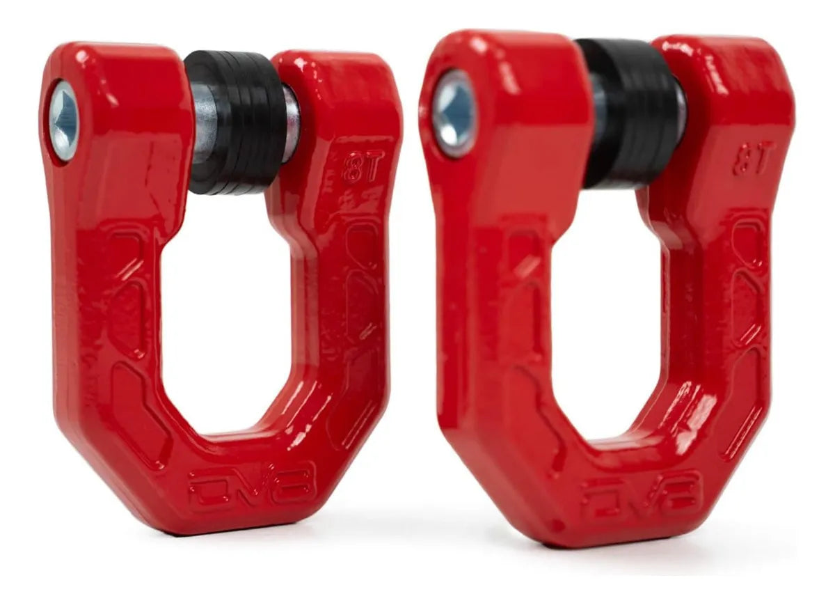 Tirones Red Dv8 Series Elite Para Jeep Gladiator Tipo D-ring