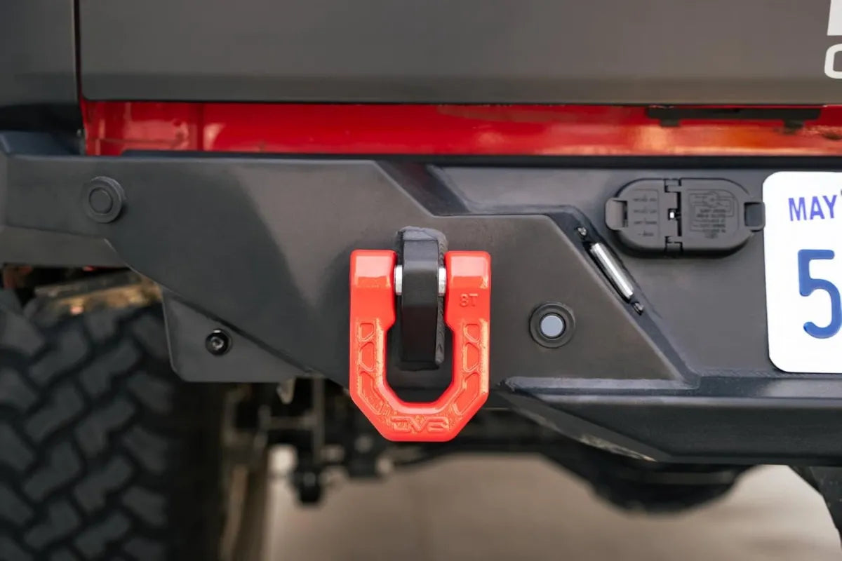 Tirones Red Dv8 Series Elite Para Jeep Gladiator Tipo D-ring