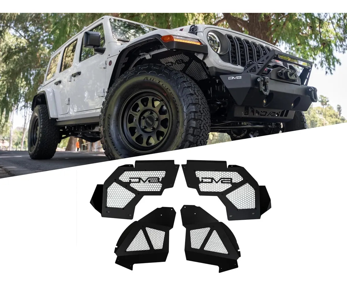Guardabarros Interiores Delanteros Jeep Wrangler Jl 18-25
