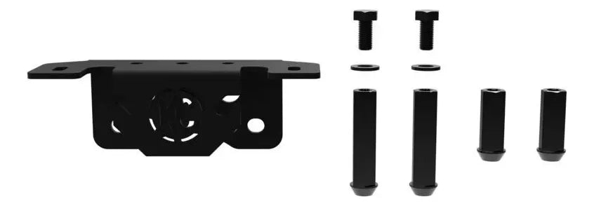 Soporte De Luz Kc Y Holder Llanta Repuesto Bronco 21+ Negro