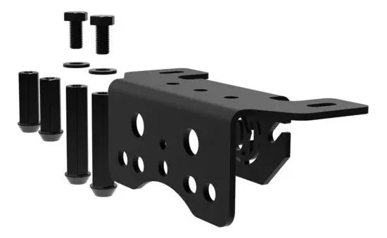 Soporte De Luz Kc Y Holder Llanta Repuesto Bronco 21+ Negro