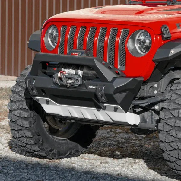 DEFENSA DELANTERA RIVAL 4X4 JEEP JL JK GLADIADOR 2007/2026 WINCH STTUBY
