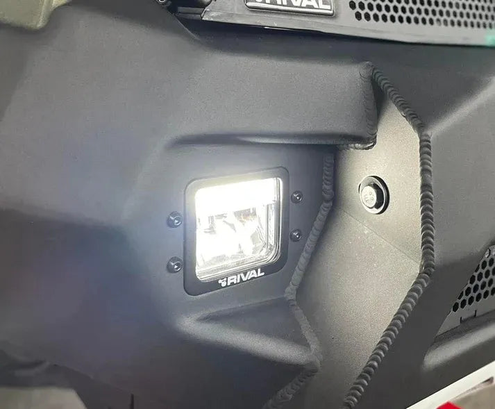 Juego De 2 Luces Led Para Bumper Rival Empotrable