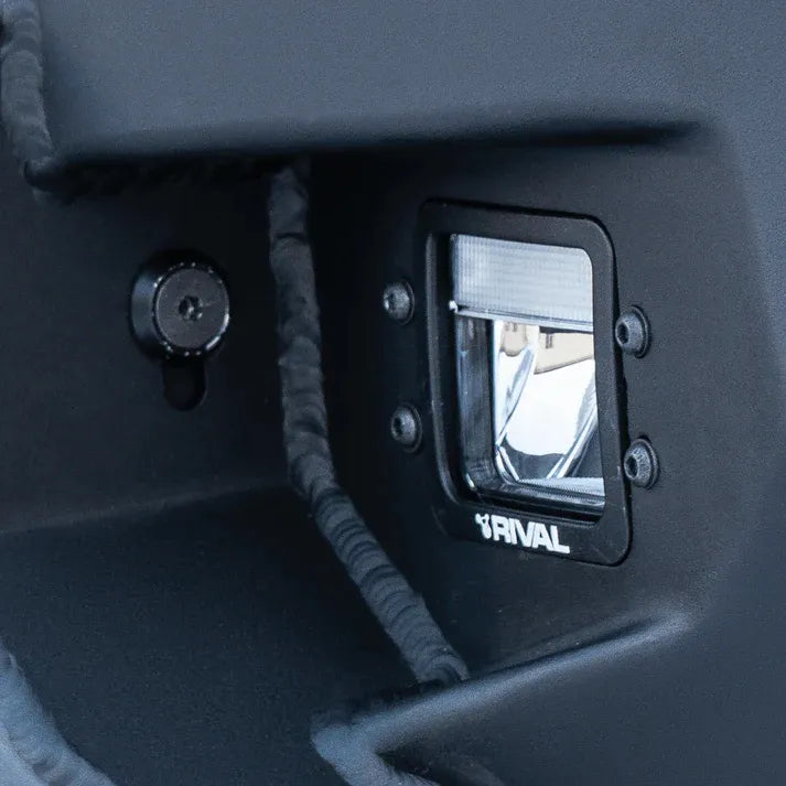 Juego De 2 Luces Led Para Bumper Rival Empotrable