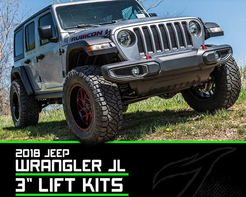 KIT DE ELEVACIÓN SUSPENSIÓN JEEP WRANGLER JL 2018 - 2023 (4DR)