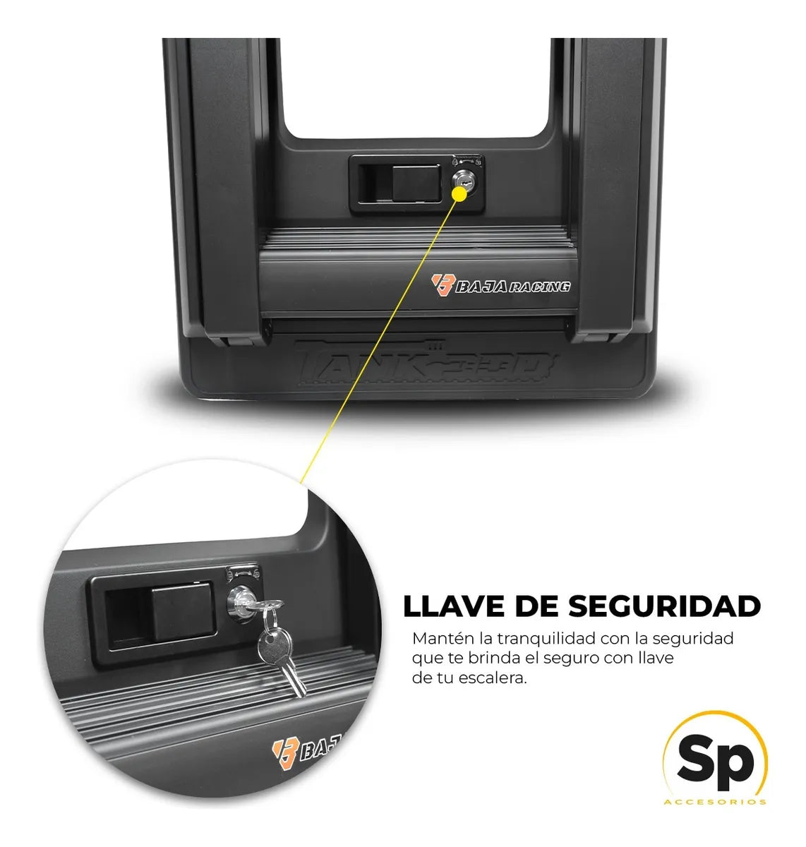 Portaequipaje Con Escalera De Acero Para Tank300 2024+