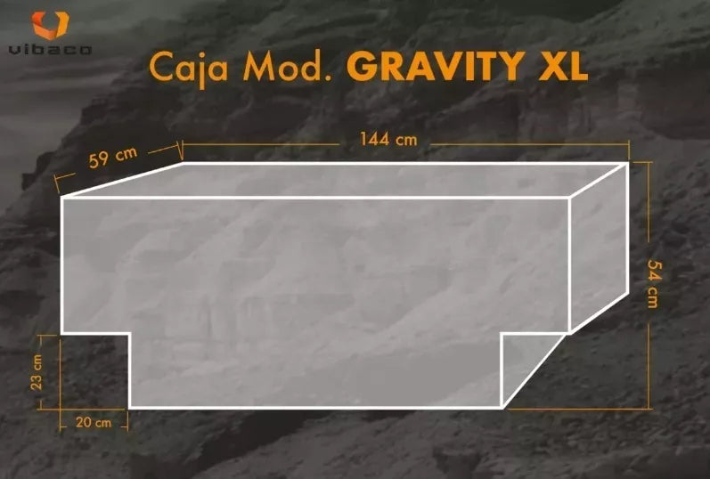 CAJA DE HERRAMIENTAS GRAVITY PARA HILUX 2005-2019 XL