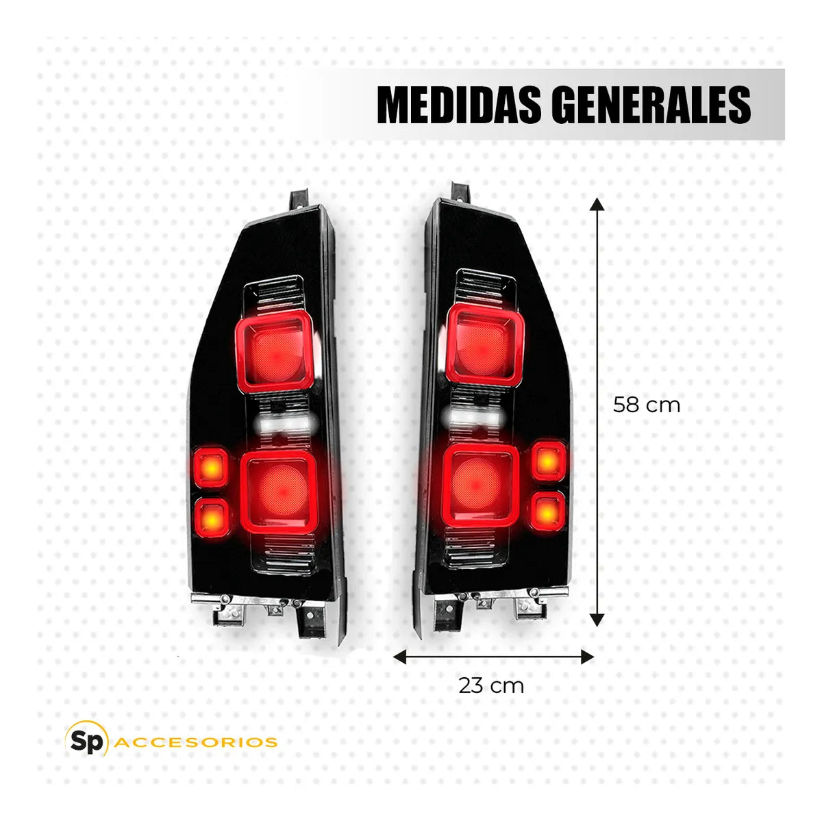 Calaveras Luces Traseras Estilo Defender Para Jetour T2 2024