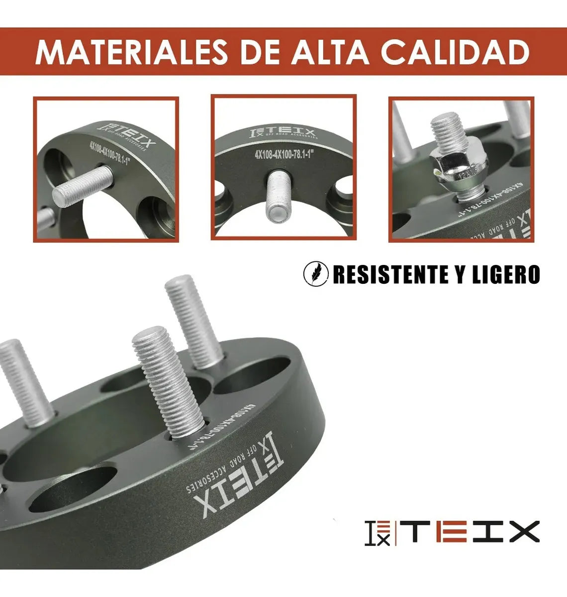 Espaciadores 4/108 4/100 1 Ford Fiesta