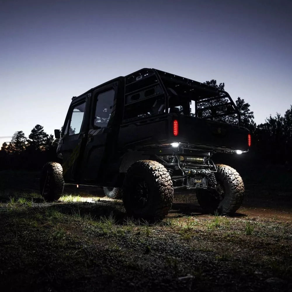 MONTAJE DE LUCES BASE KC HILITES CON DUALLY CYCLONE V2 CLEAR LED
