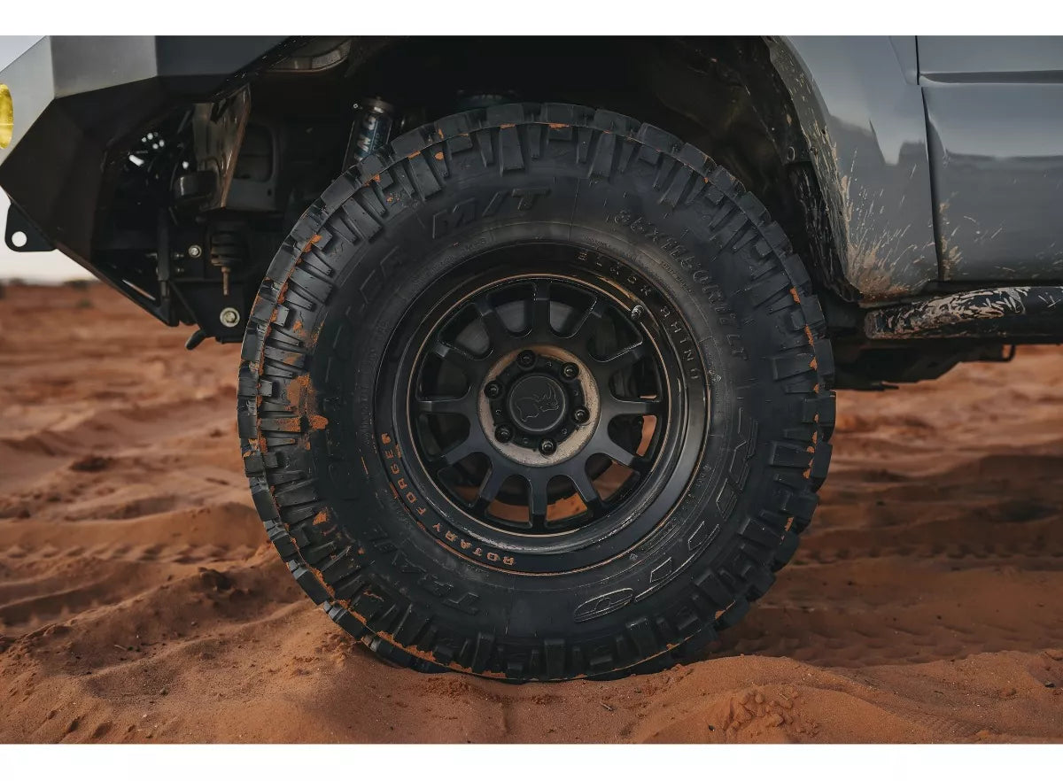 RINES BLACK RHINO RAPID 17X9.5 5X127 CB71.6 ET-18 MATTE BRUSHED GUNMETAL