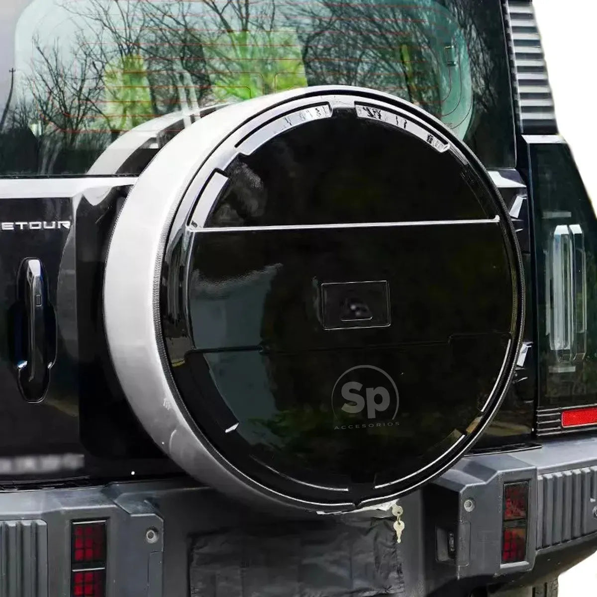 Cubierta de llanta de repuesto para JETOUR T2 2024