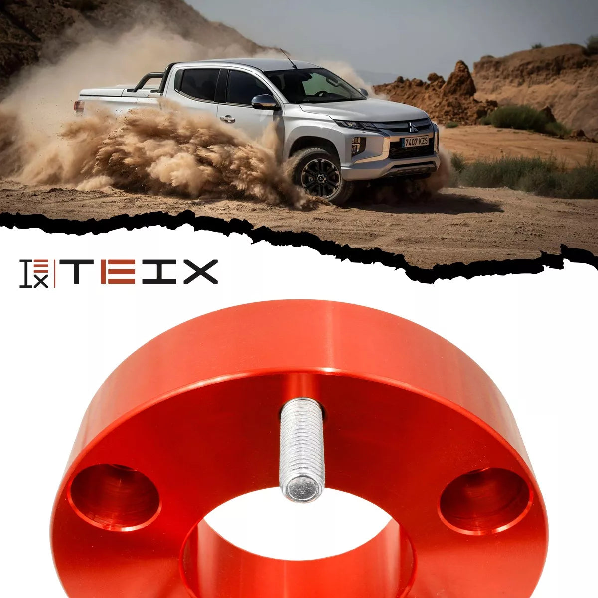 KIT DE NIVELACIÓN DELANTERA 2 PULGADAS PARA MITSUBISHI L200 2016 AL 2024