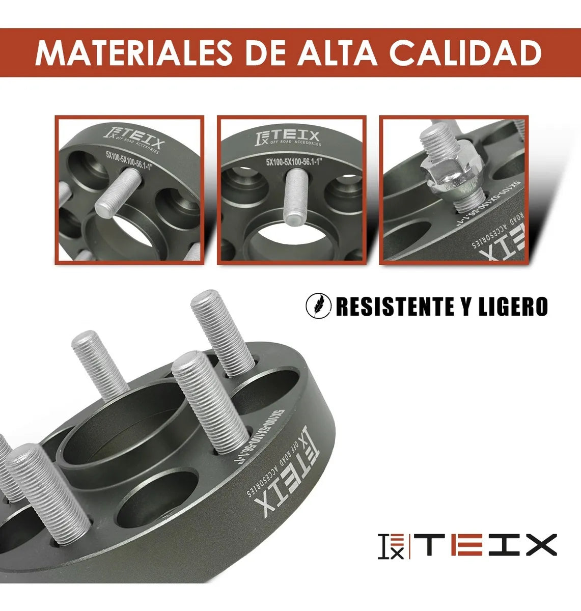 Espaciadores Teix 5x100 56.1 1 12x1.25 Impreza G2 2000