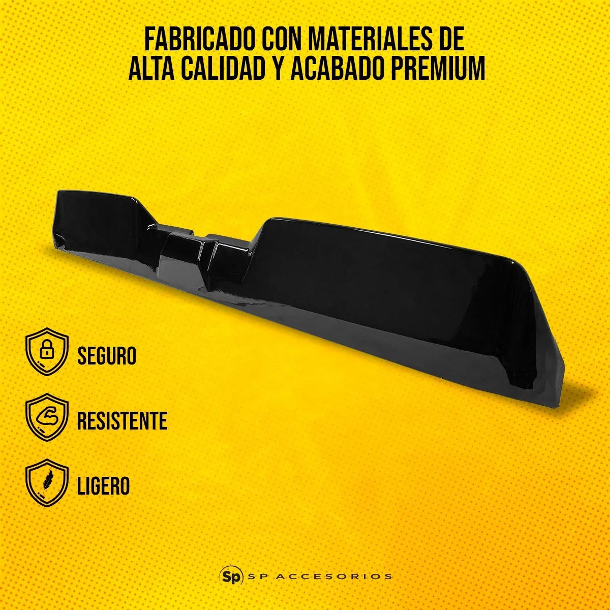 Alerón Trasero De Platico Abs Negro Brillante Para Jetour T2