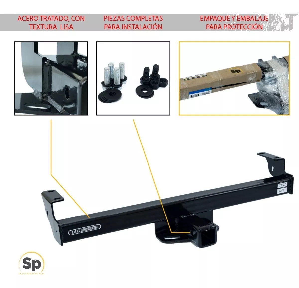 TIRON DE ARRASTRE PARA TOYOTA TACOMA 2005 - 2015 BIG COUNTRY