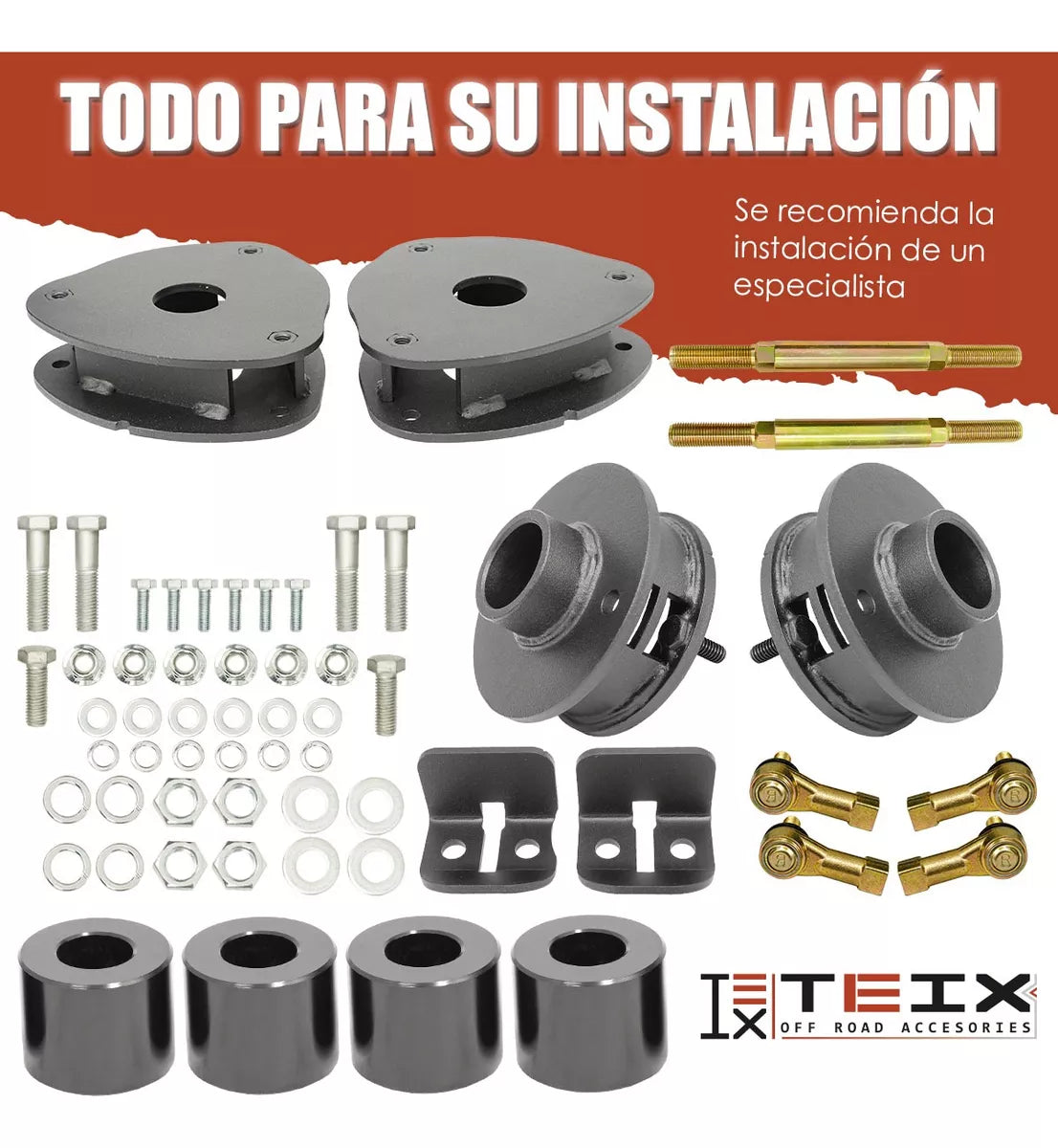 KIT ELEVACION SUSPENSION 1.5PULG FORD BRONCO SPORT 2020 - 2023