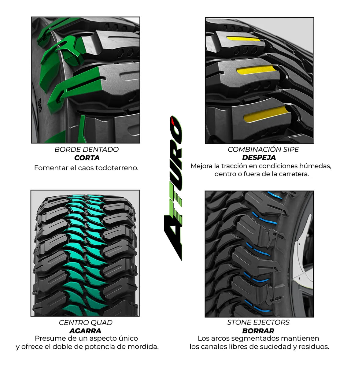 LLANTA ATTURO TRAIL BLADE 37x12.50 R17 124Q