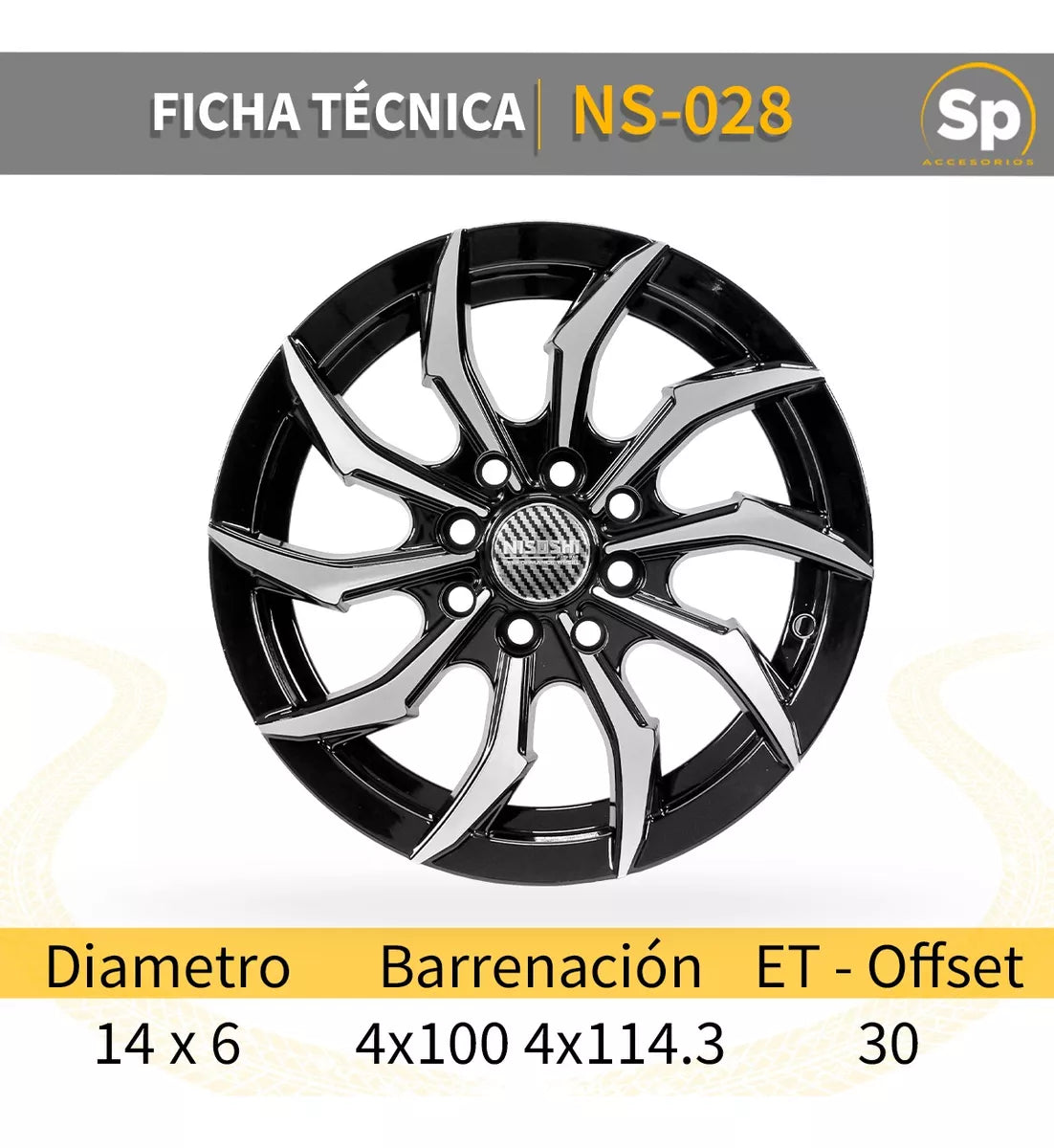 RINES 14 4/100 ORIGINALES DEPORTIVOS DE ALUMINIO