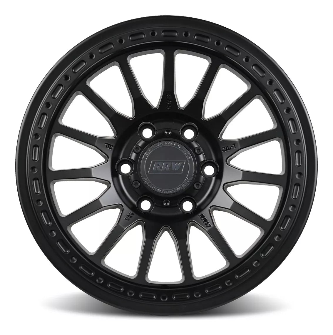 RINES RRW RR7 NEGRO 17 5X5 5X127 HYBRID BEADLOCK JEEP JK JL JT