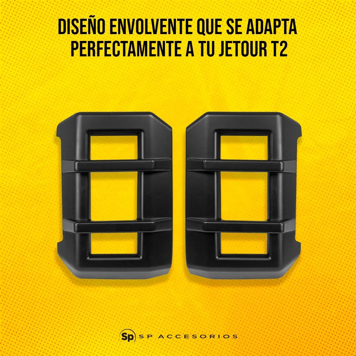 CUBIERTA CARATULA DE LUCES TRASERAS/ NEGRO MATE/ JETOURT2 2024+