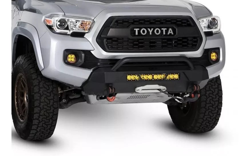 DEFENSA BODY ARMOR WINCH TOYOTA TACOMA 2016 A 2021 BUMPER